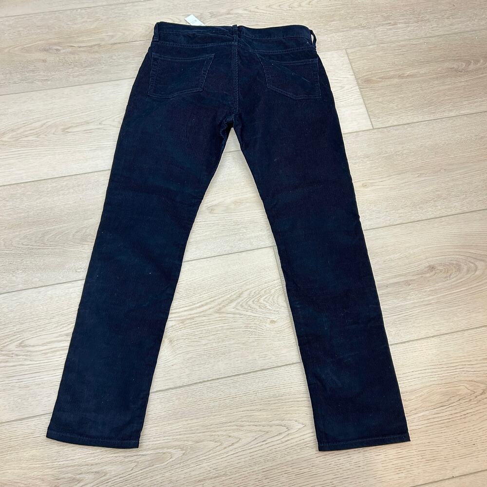 J.Crew 484 Slim-fit corduroy pants Dark blue Size men’s 30 x 30 NWT